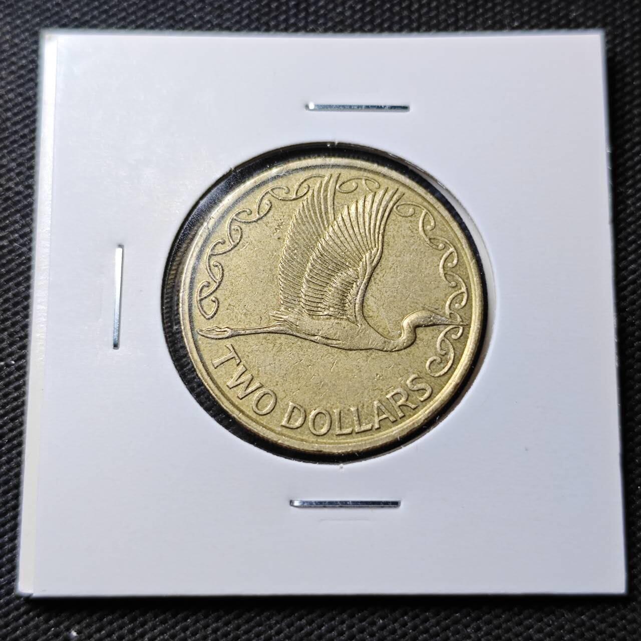 KK钱币收藏小铺  第360场  2月预留时间 周末发货  新西兰2元