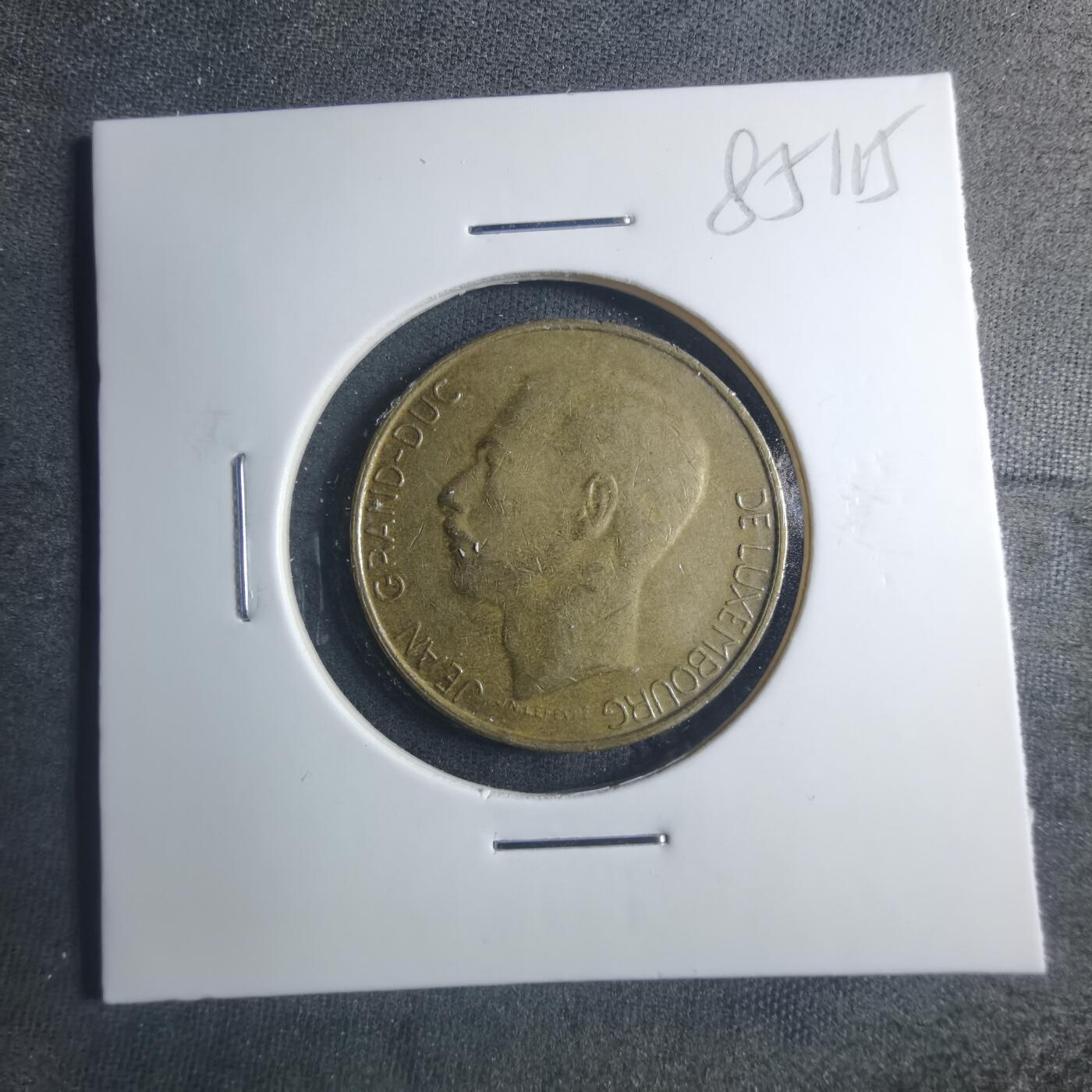 沼泽如烟--第885场 卢森堡1990年5法郎