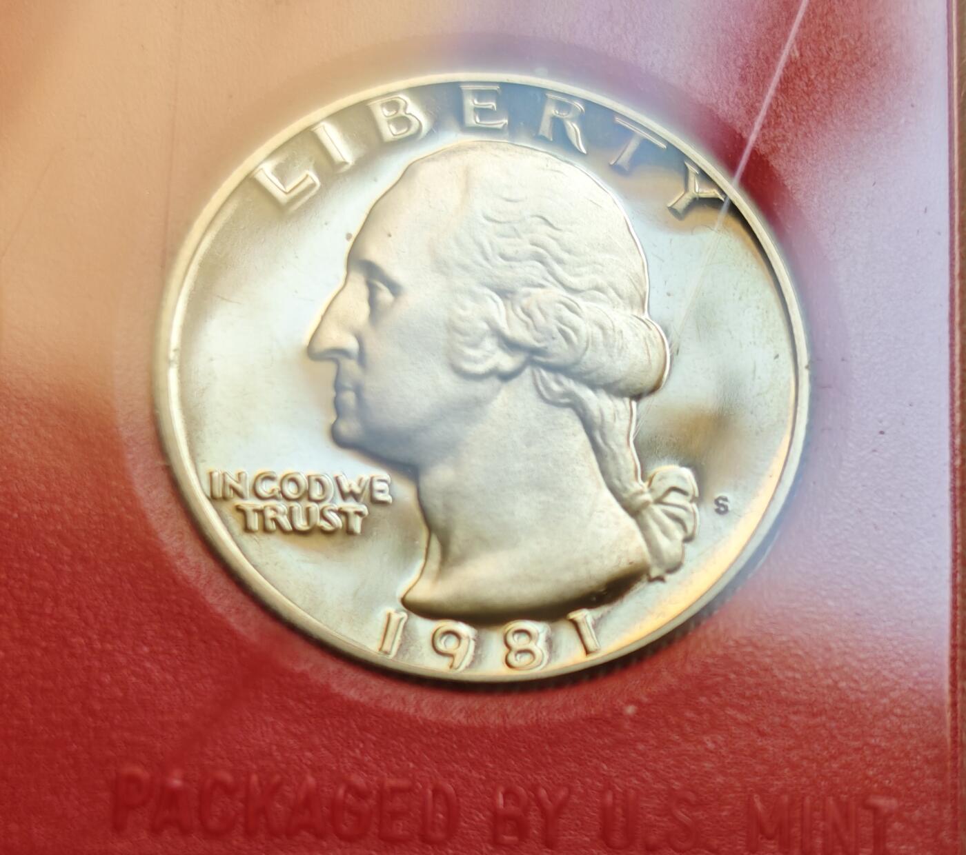 瓶子🏺第214期拍卖会  美国1981年精制6枚套原盒