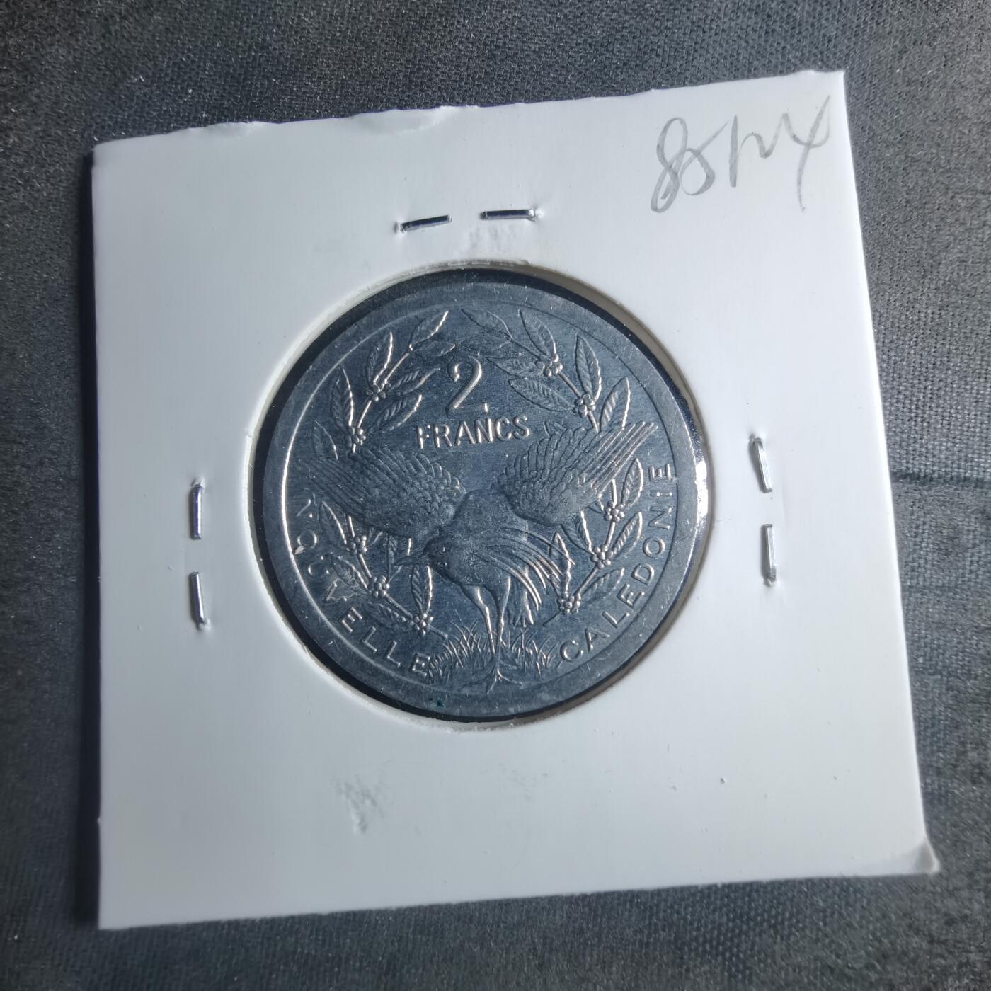 沼泽如烟--第885场 法属新喀里多尼亚1990年2法郎