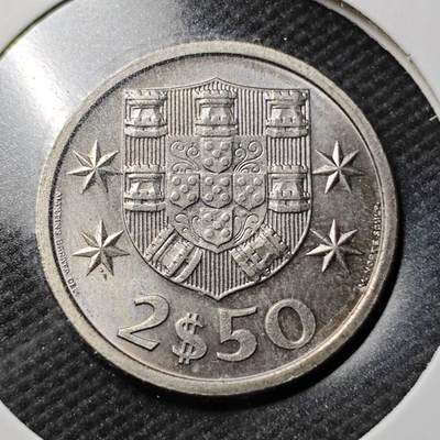 KK钱币收藏小铺  第360场  2月预留时间 周末发货 -  1982葡萄牙2.5埃斯库多