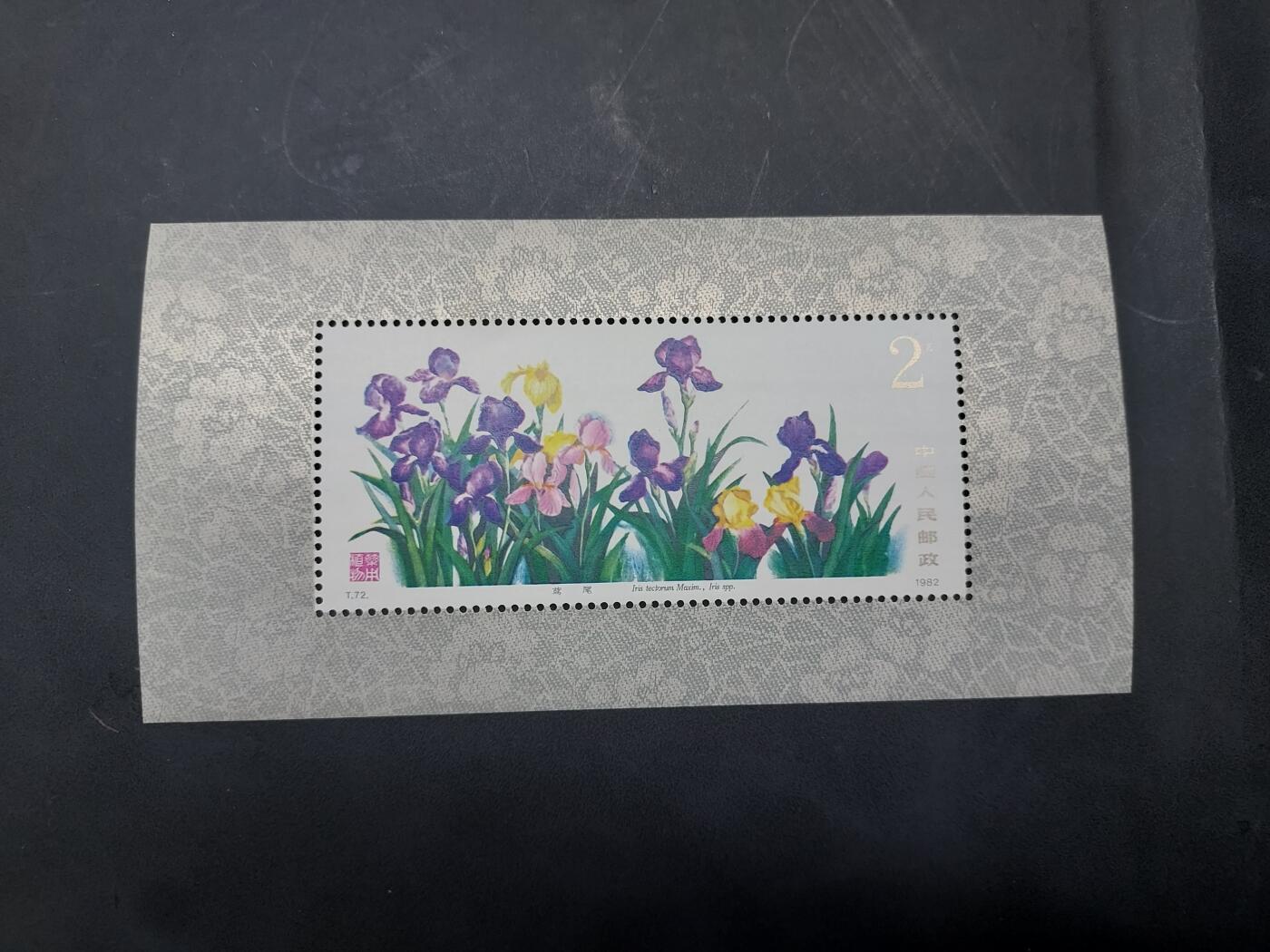 博彦收藏  11月3日 8点 邮票专场 药用植物型张 新一枚 微黄 上品