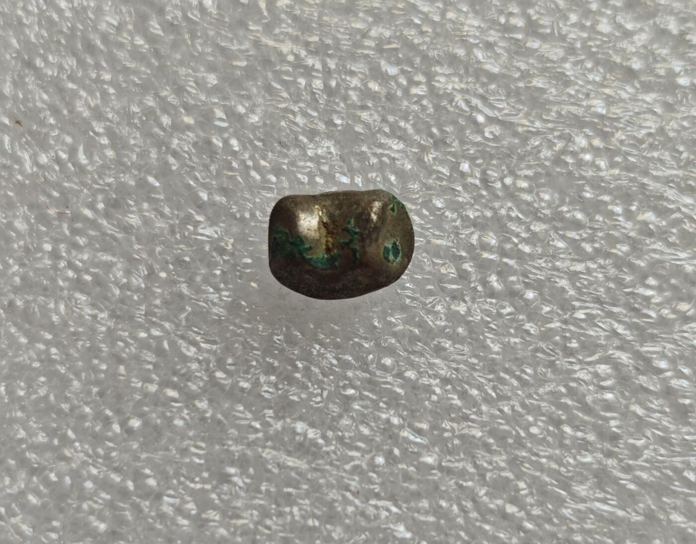 瓶子🏺第214期拍卖会  素可泰王朝象戳海螺戳记屁股锭银锭  早期写真版