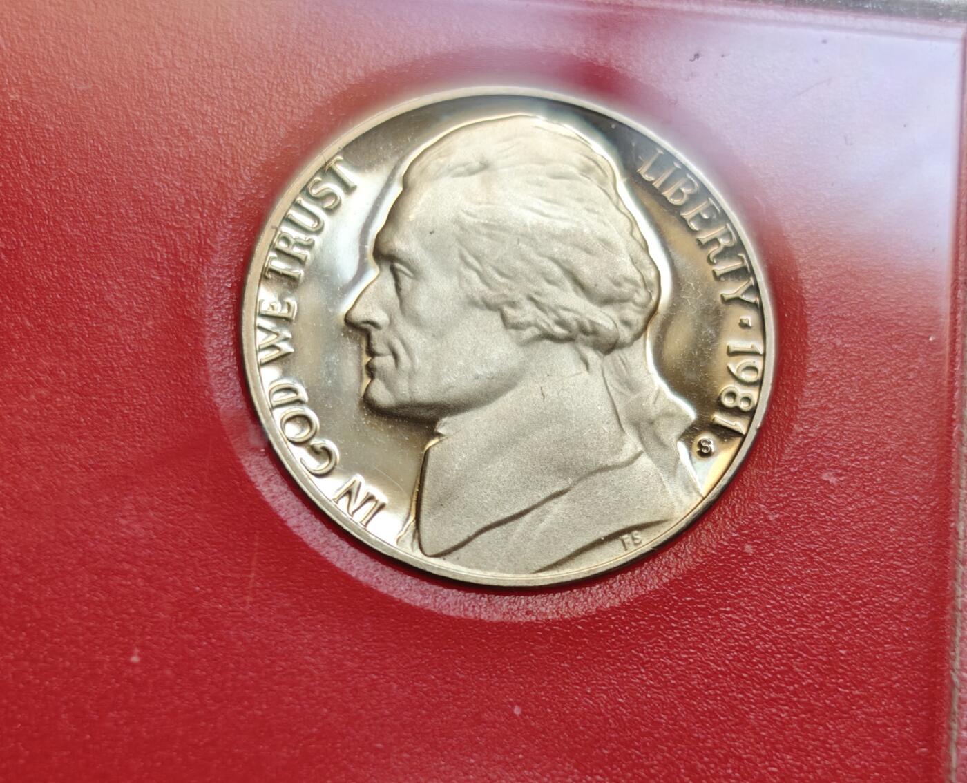 瓶子🏺第214期拍卖会  美国1981年精制6枚套原盒