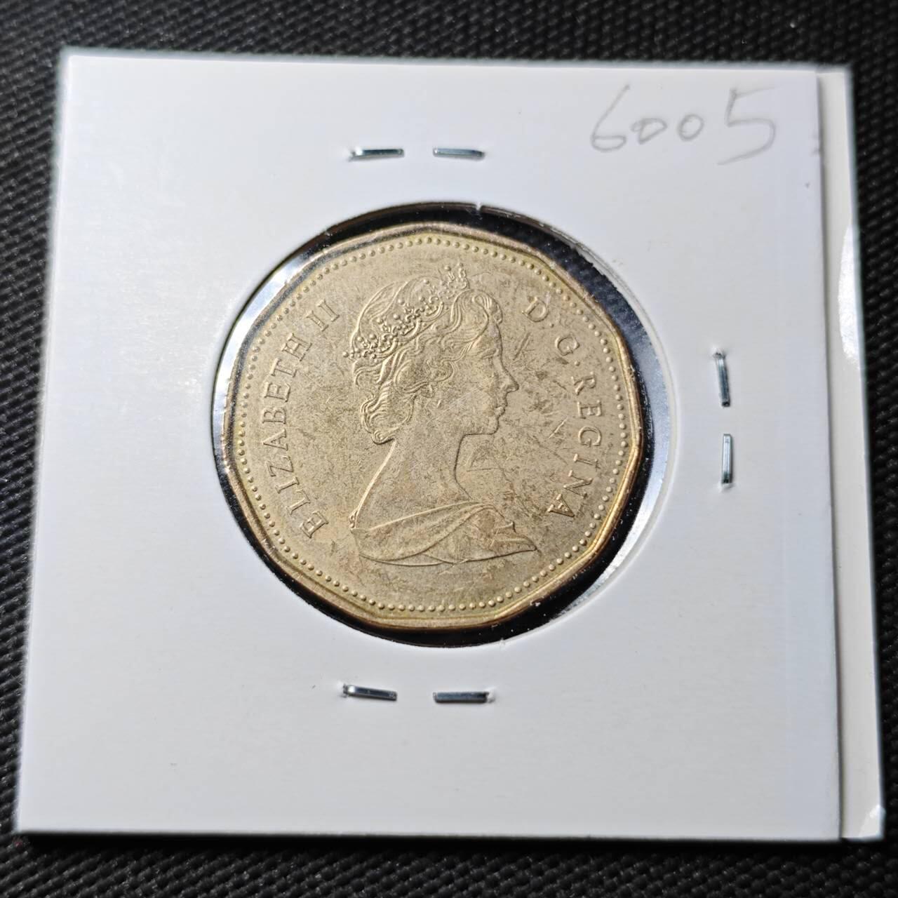 KK钱币收藏小铺  第360场  2月预留时间 周末发货  1989加拿大1元