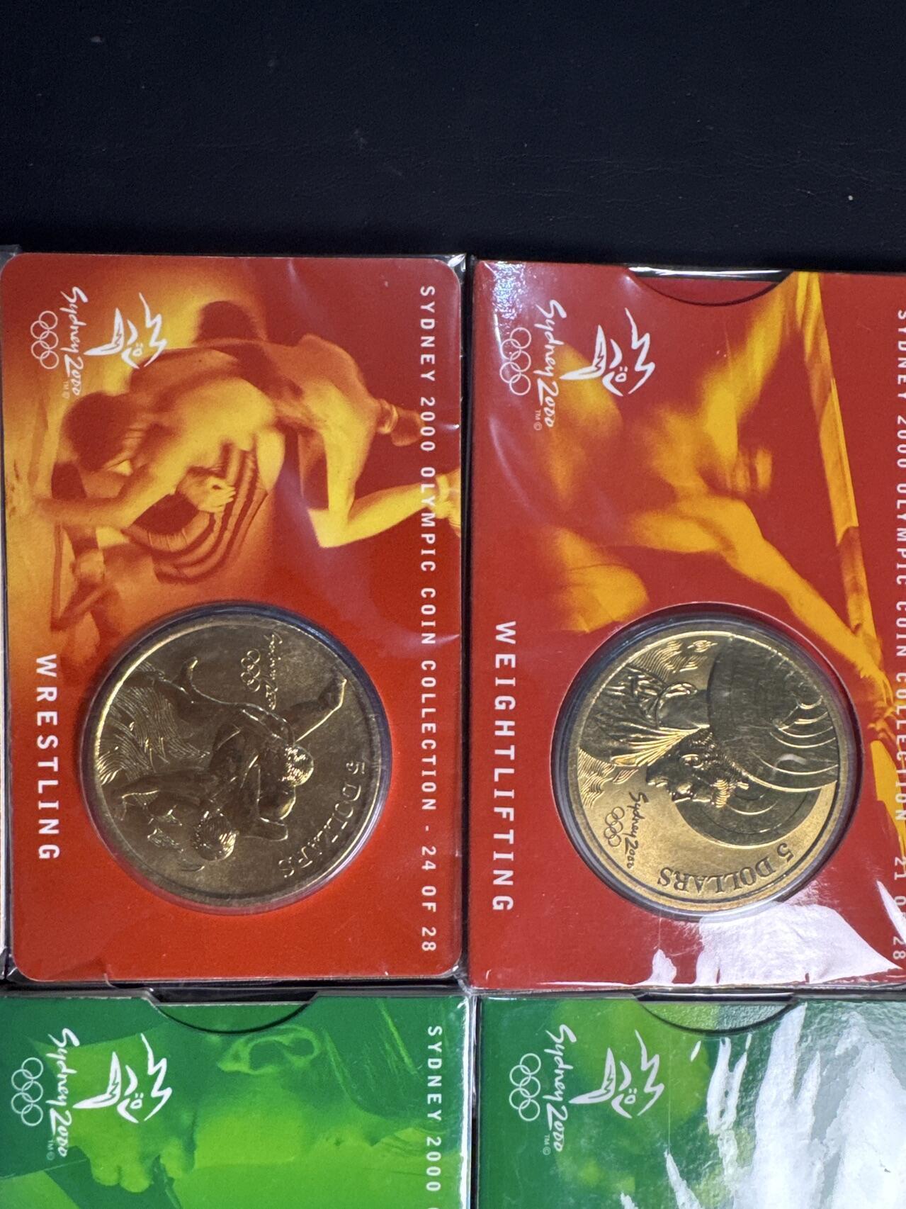 ❤️【币观天下】❤️ 第329期钱币拍卖- 2025.10.31周五晚上6点半场-长期征集拍品 澳大利亚奥运会7枚铜币