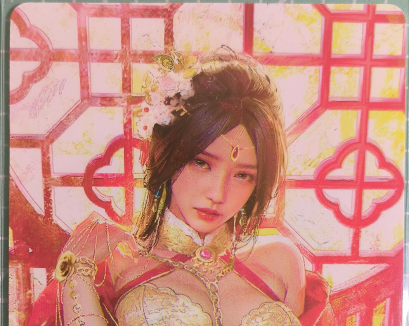 C先生卡牌 第15期 元集纪·刷子签·罐儿签·毒瘤签(持续收拍品中...) 【大头普卡】燎原×刷子《人间传》武媚娘 近景