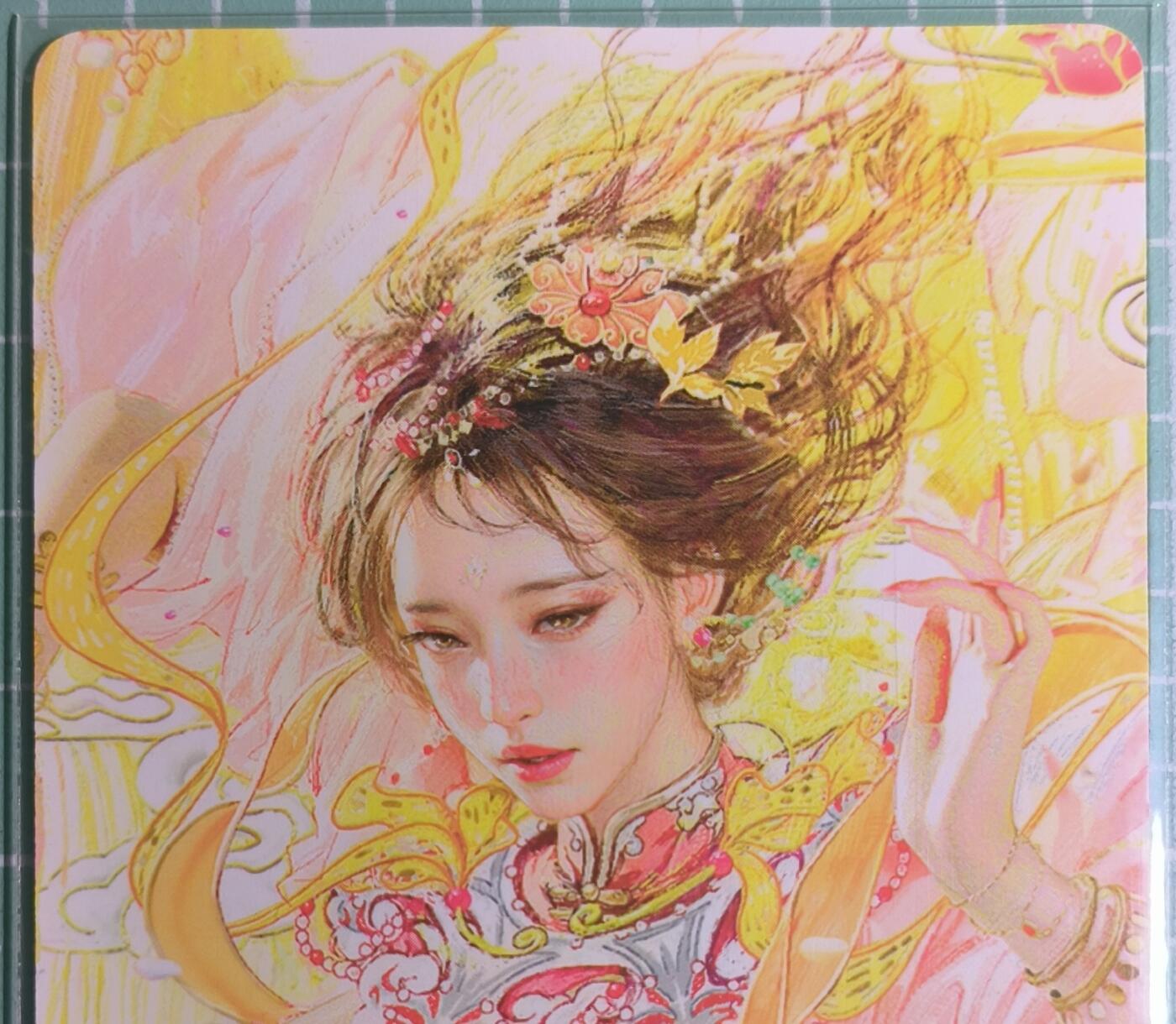 C先生卡牌 第15期 元集纪·刷子签·罐儿签·毒瘤签(持续收拍品中...) 【大头普卡】燎原×刷子《人间传》警幻仙子 近景