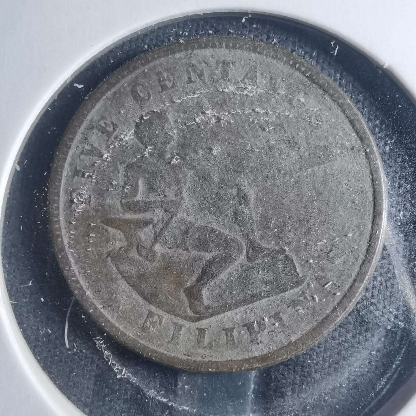 沼泽如烟--第885场 菲律宾1925年五分