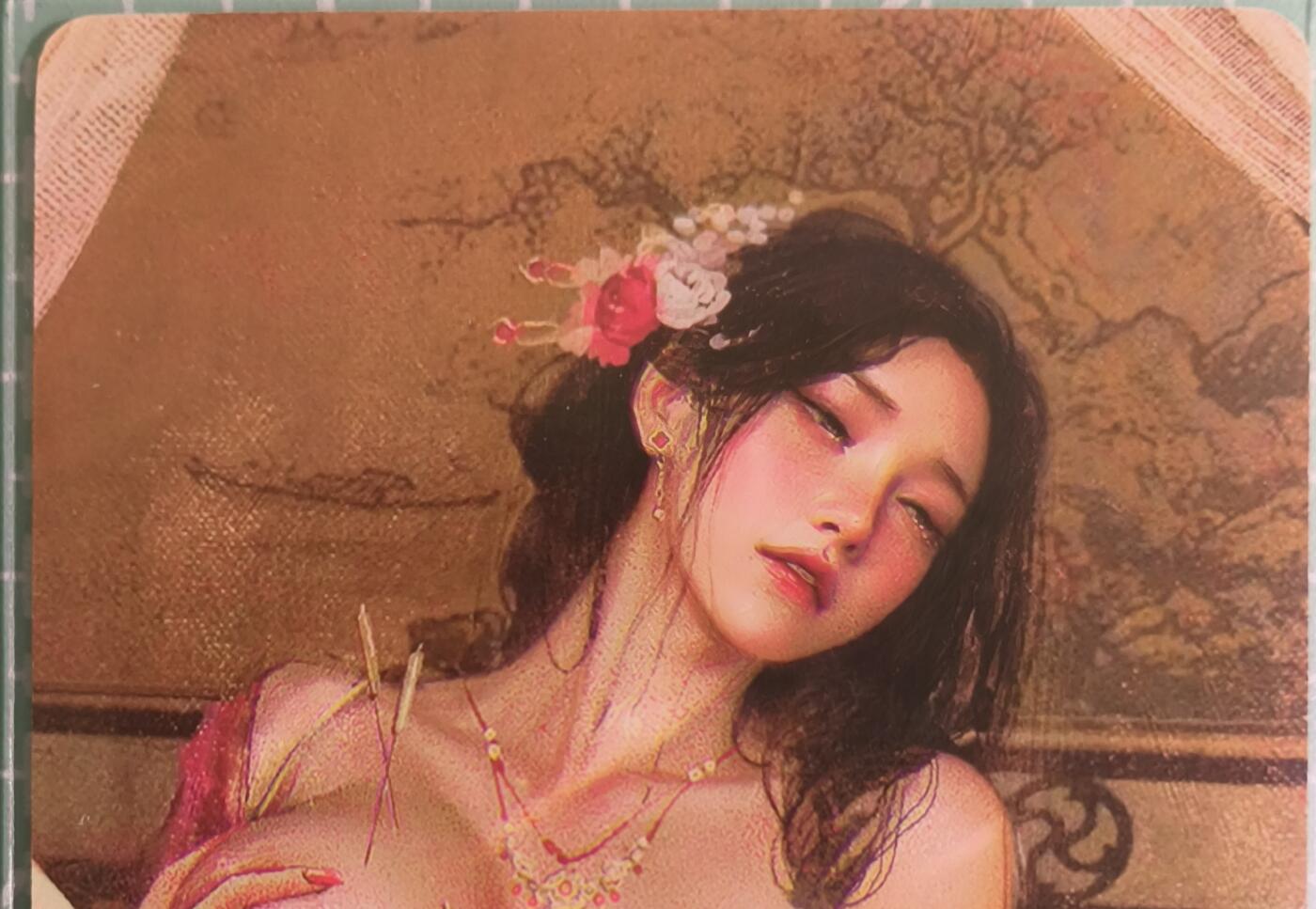 C先生卡牌 第15期 元集纪·刷子签·罐儿签·毒瘤签(持续收拍品中...) 【大头普卡】燎原×刷子《人间传》李巧奴 近景