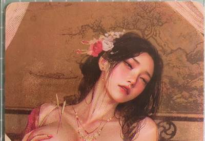 C先生卡牌 第15期 元集纪·刷子签·罐儿签·毒瘤签(持续收拍品中...) - 【大头普卡】燎原×刷子《人间传》李巧奴 近景