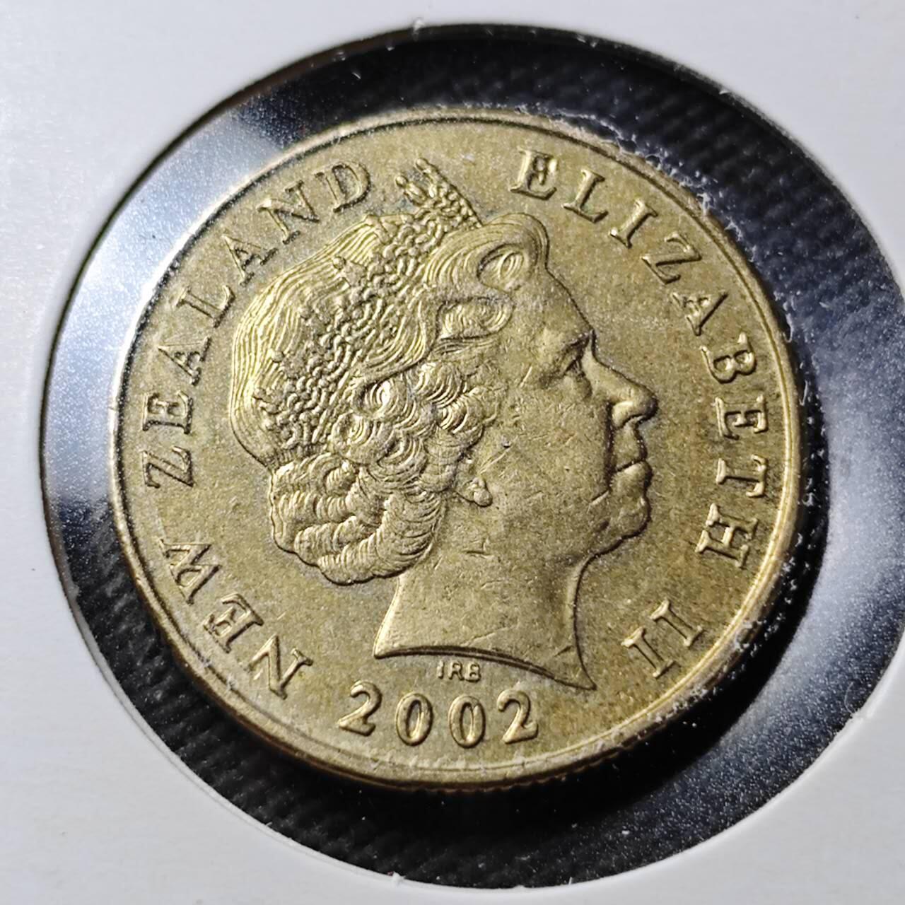 KK钱币收藏小铺  第360场  2月预留时间 周末发货 2002新西兰1元 