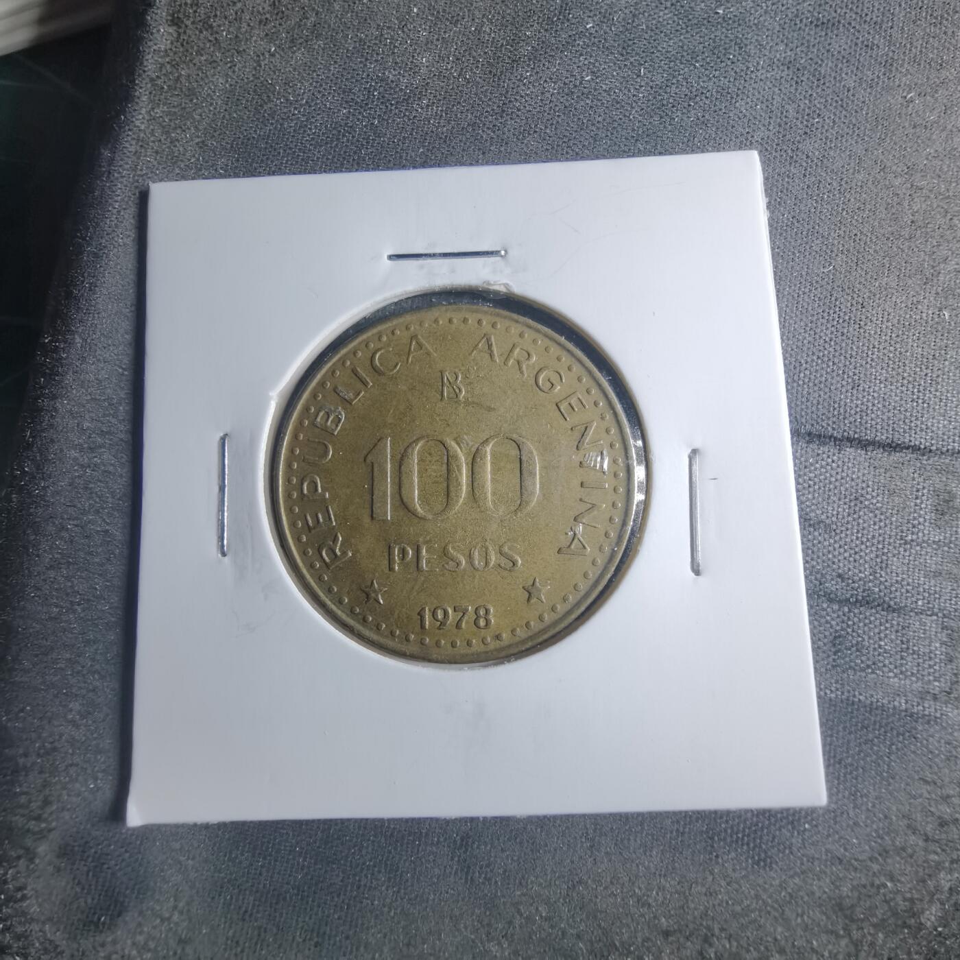 沼泽如烟--第885场 阿根廷1978年100比索