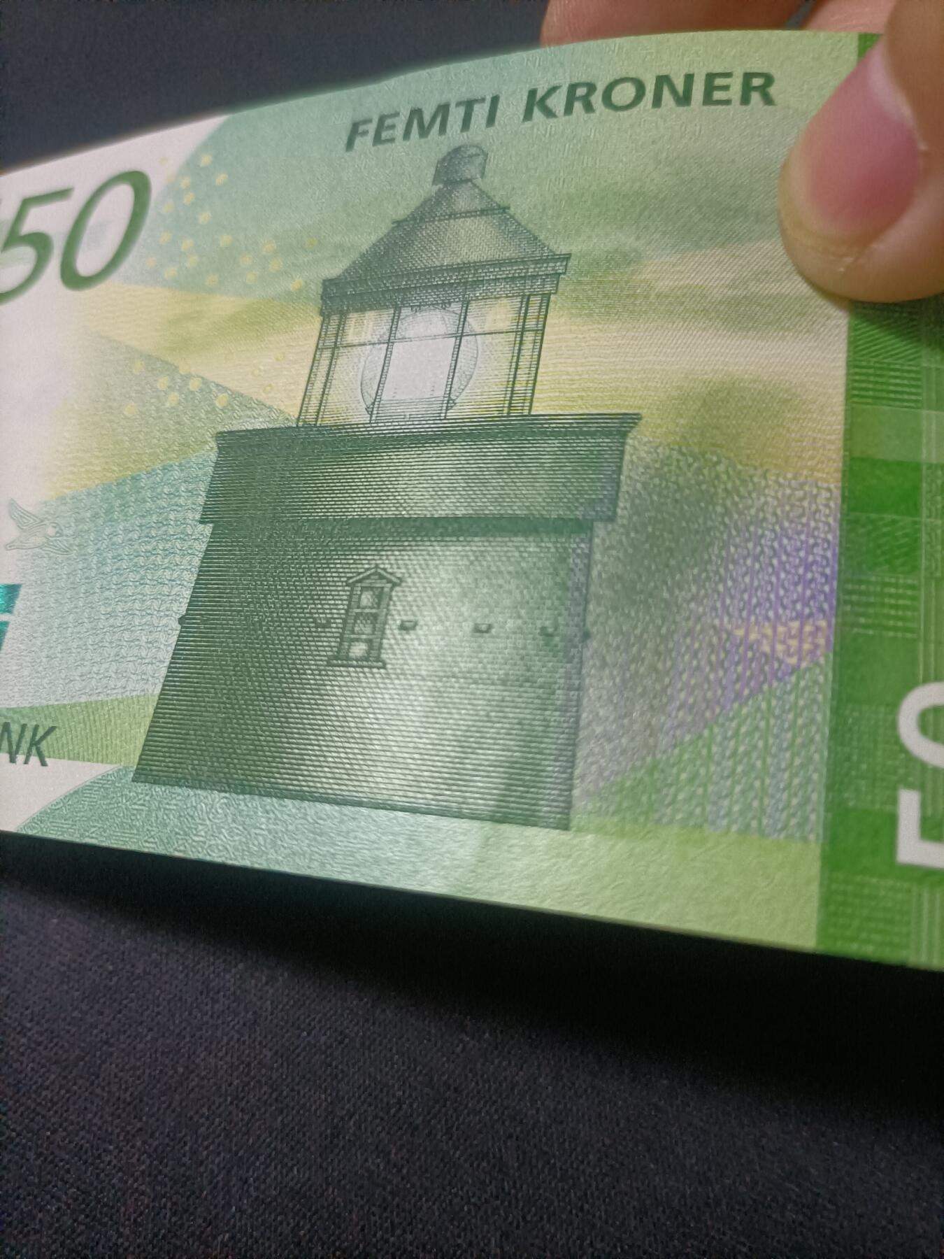 【游宝拍卖】乙巳蛇年82期  挪威-50克朗【2017年 全新UNC】