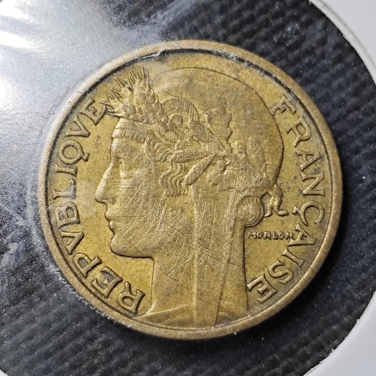 KK钱币收藏小铺  第360场  2月预留时间 周末发货  1932法国50分