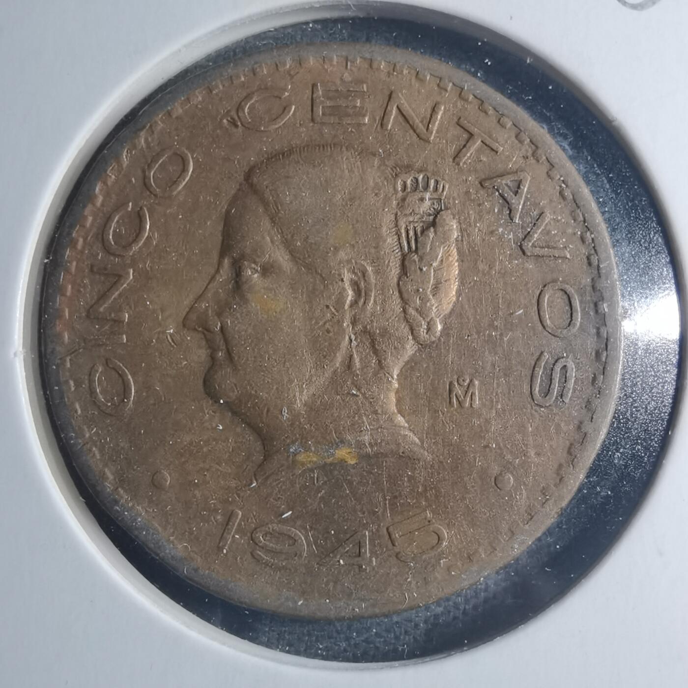 沼泽如烟--第885场 墨西哥1945年五分