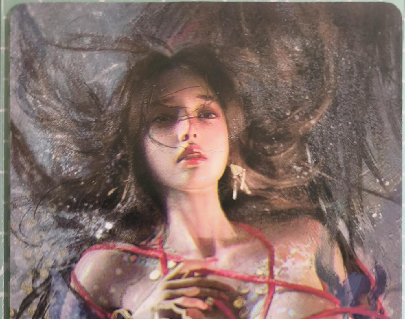 C先生卡牌 第15期 元集纪·刷子签·罐儿签·毒瘤签(持续收拍品中...) 【大头普卡】燎原×刷子《人间传》蔡文姬 近景