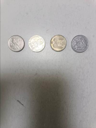 【20251031】非全新纸币第299场 马耳他、葡萄牙、摩纳哥3国硬币，共4枚