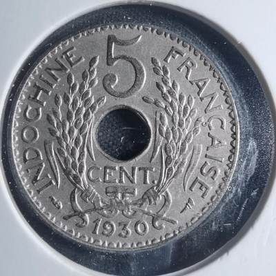 沼泽如烟--第885场 - 法属印度支那1930年五分