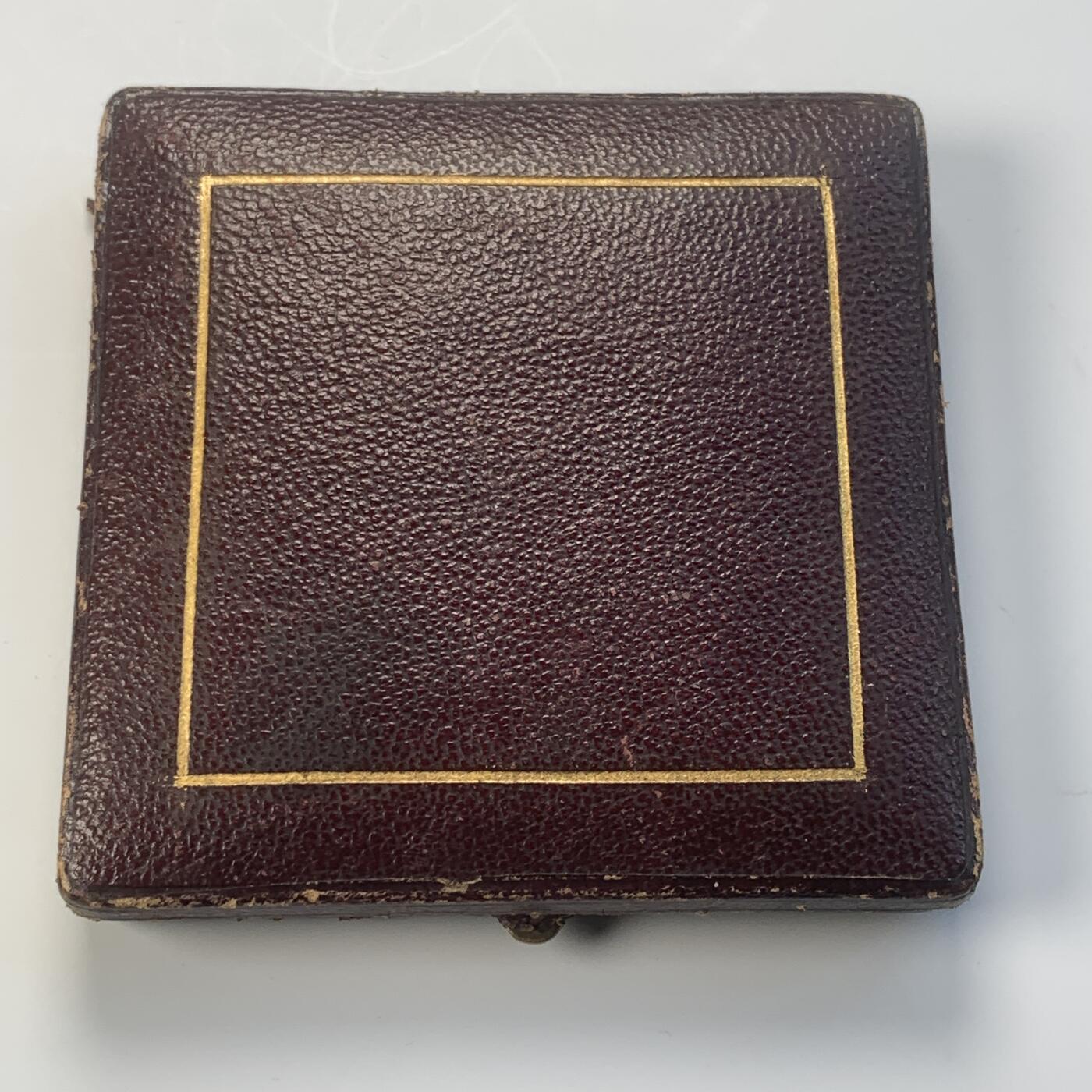 掌中浮雕-藏着的欧洲第039场 1880年英国梅森科学学院铜章，51mm，BHM-3083  ，Eimer-1670，原盒