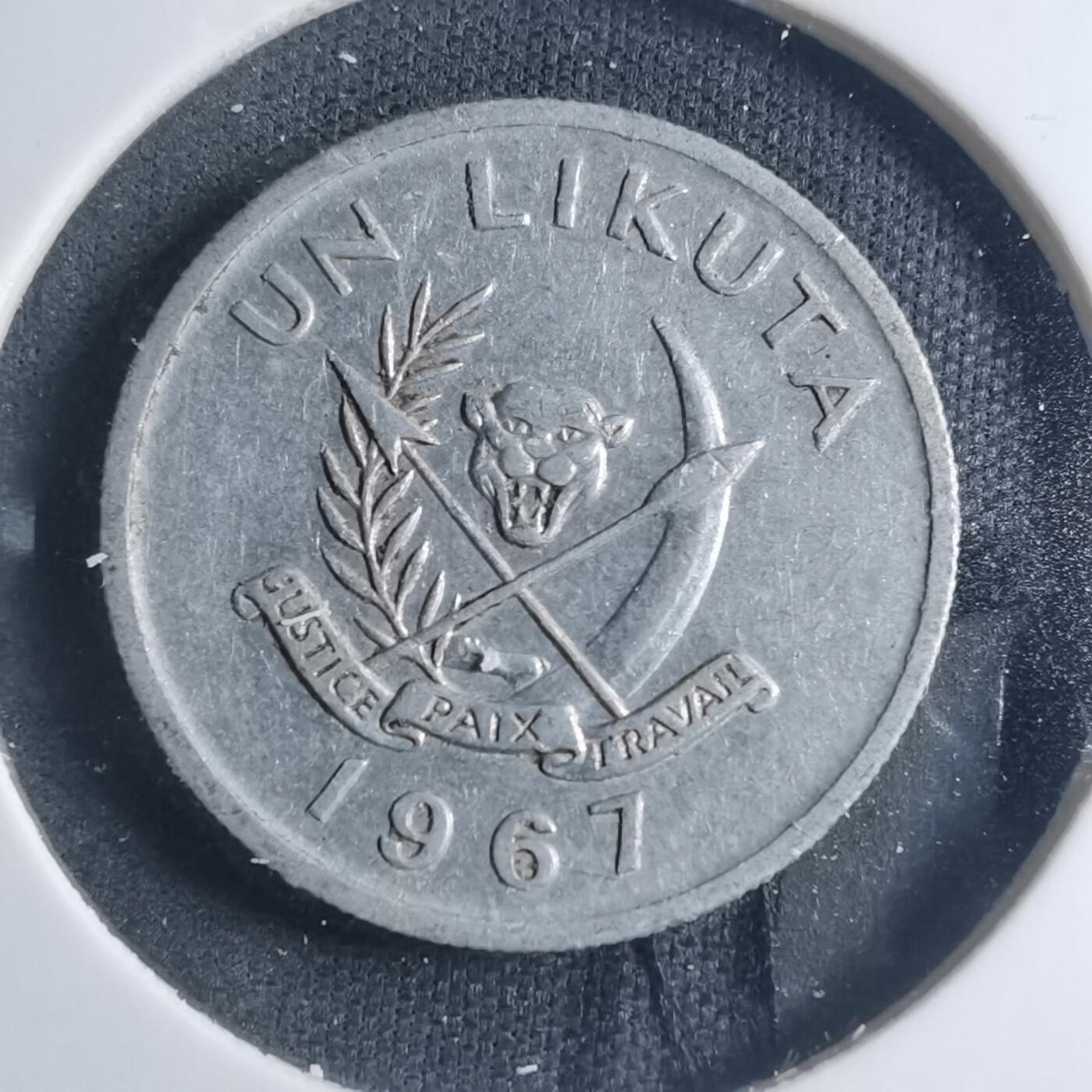 沼泽如烟--第885场 刚果1967年1K