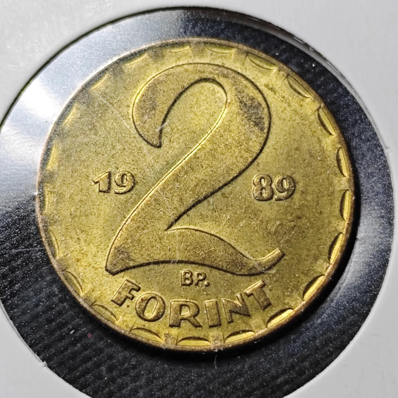 KK钱币收藏小铺  第360场  2月预留时间 周末发货  匈牙利2福林铜币