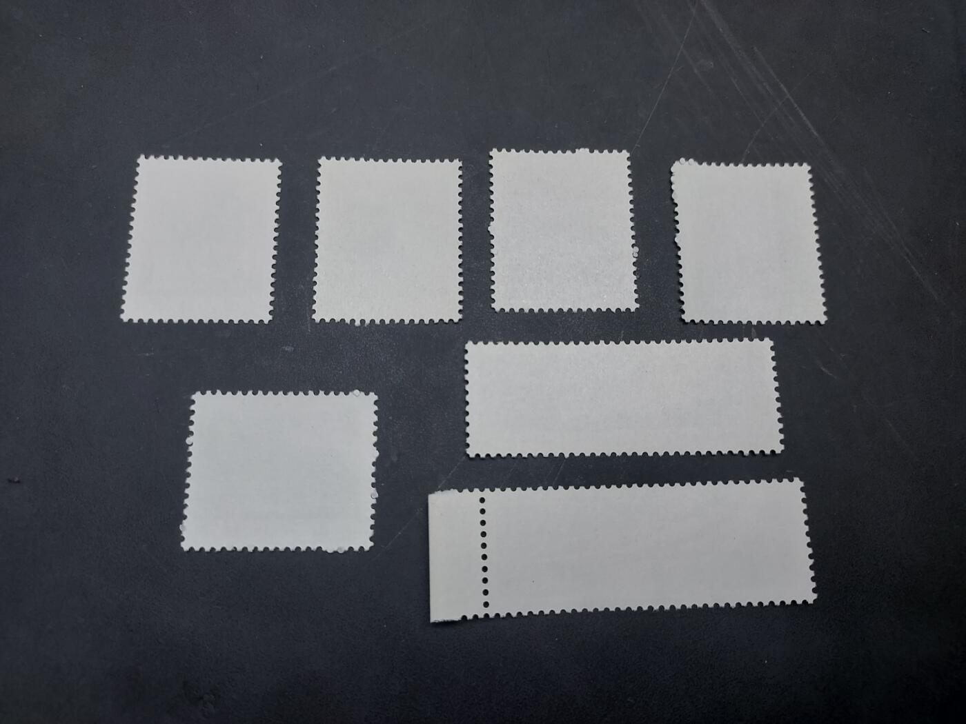 博彦收藏  11月3日 8点 邮票专场 JT 普票散票7枚 全品