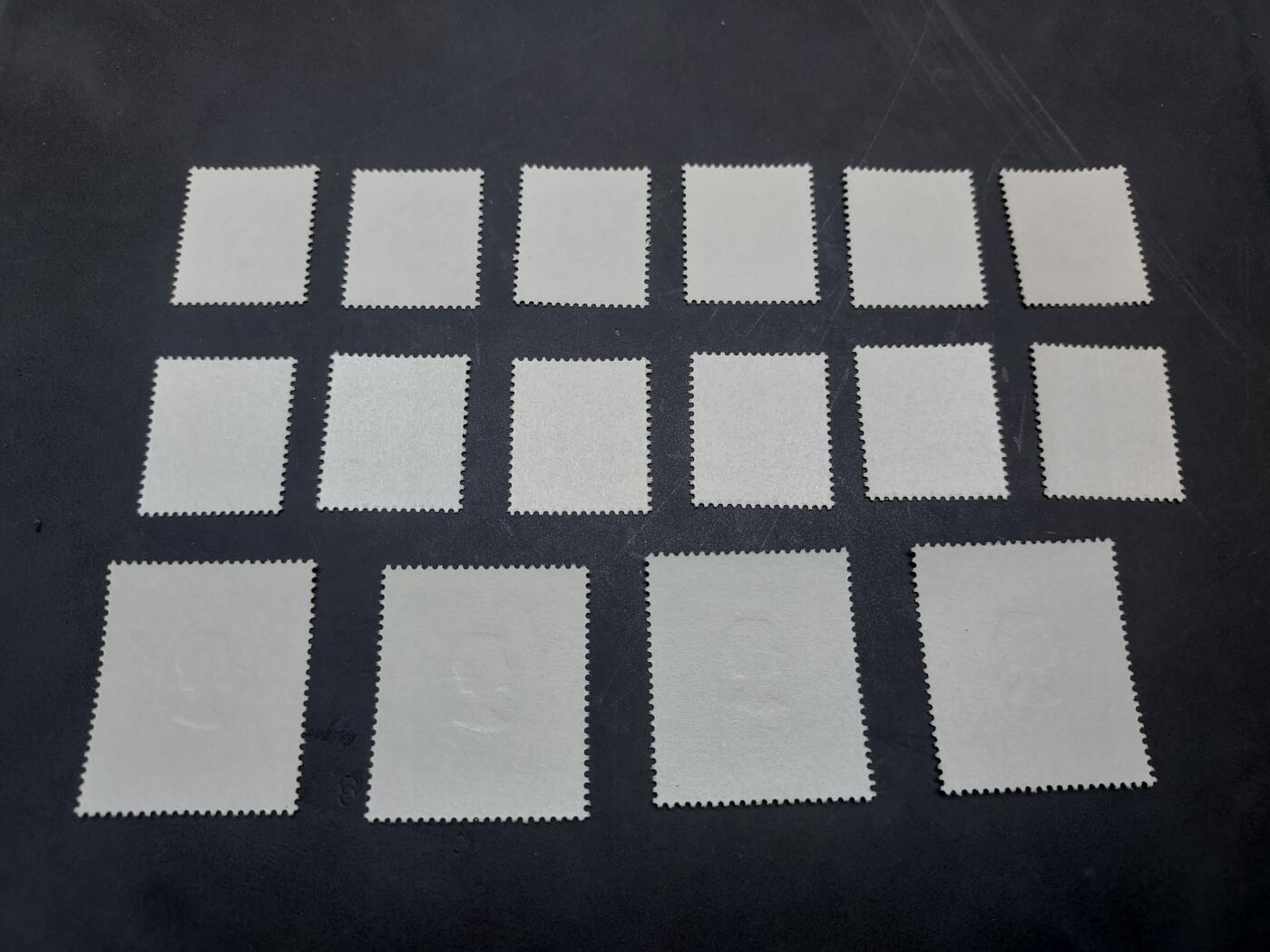 博彦收藏  11月3日 8点 邮票专场 香港 女皇狮龙普票第二组新全 全品