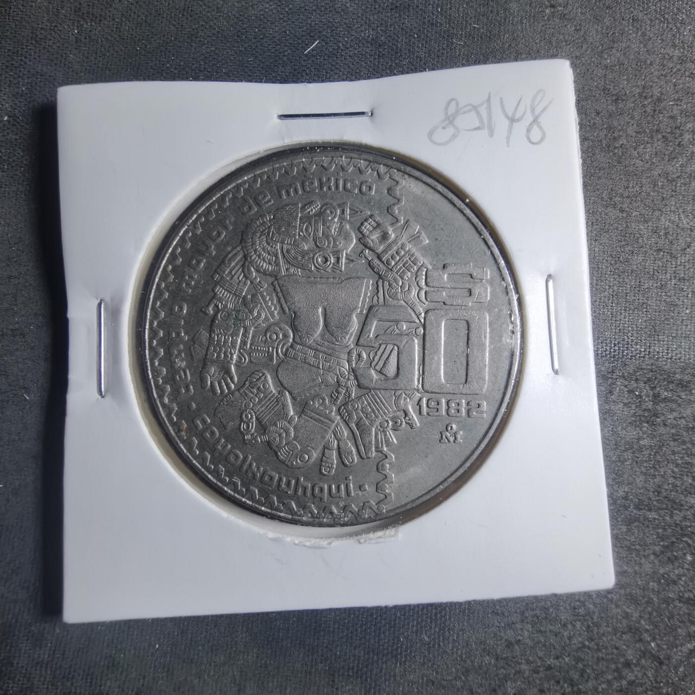 沼泽如烟--第885场 墨西哥1982年50比索