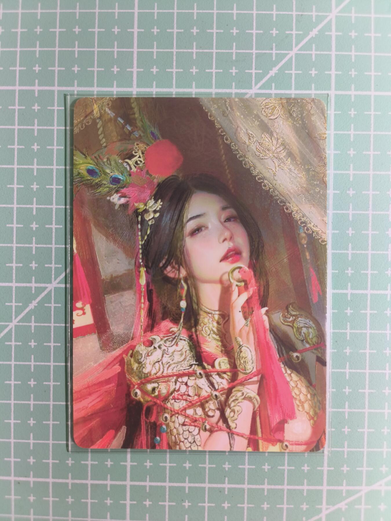 C先生卡牌 第15期 元集纪·刷子签·罐儿签·毒瘤签(持续收拍品中...) 【大头普卡】燎原×刷子《人间传》扈三娘 近景