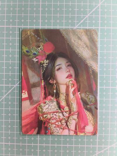 C先生卡牌 第15期 元集纪·刷子签·罐儿签·毒瘤签(持续收拍品中...) - 【大头普卡】燎原×刷子《人间传》扈三娘 近景