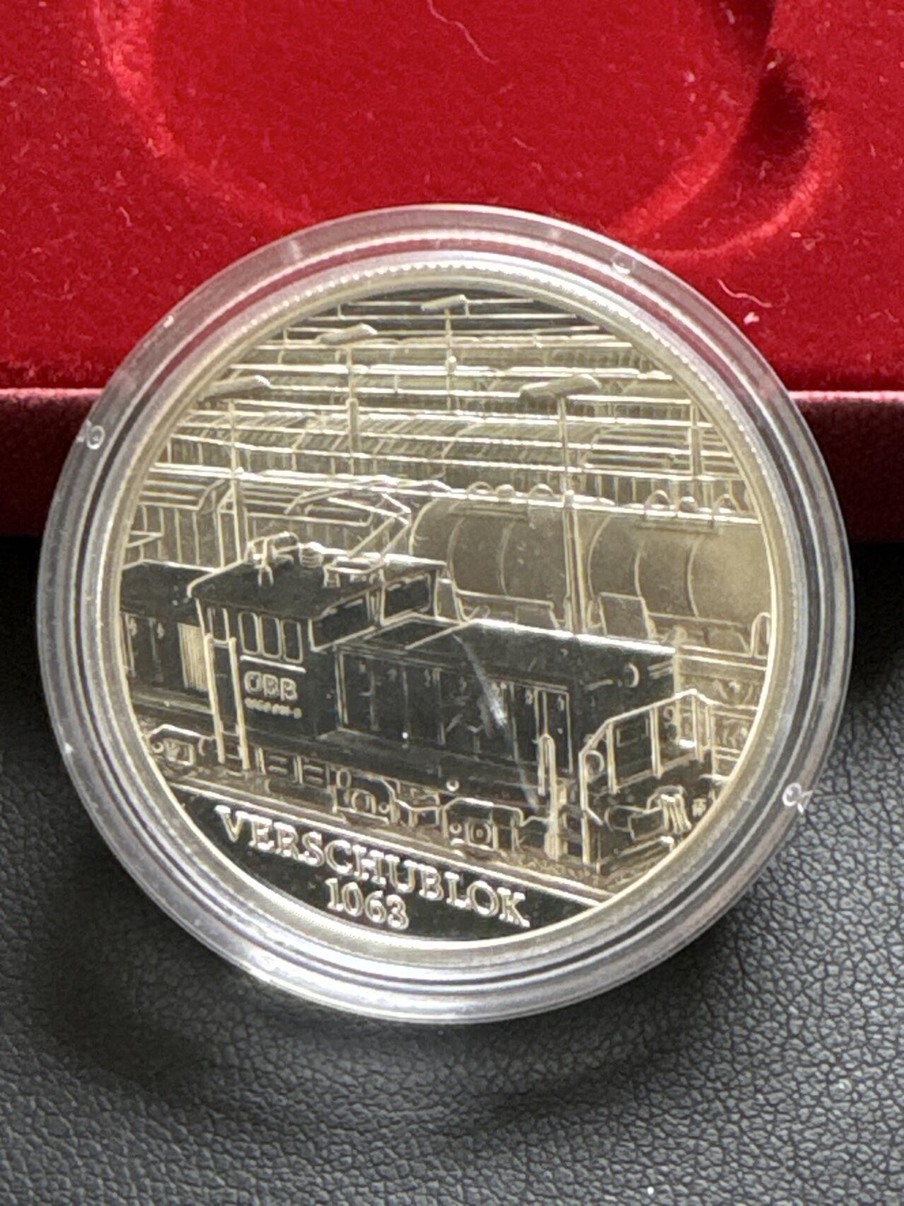 ❤️【币观天下】❤️ 第329期钱币拍卖- 2025.10.31周五晚上6点半场-长期征集拍品 原厂盒证奥地利2009年20欧元未来铁路精制银币900银20克直径34毫米