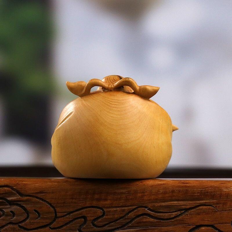 听雨轩 （十二）精品木雕 核雕 黄杨木雕 钟馗天师手把件