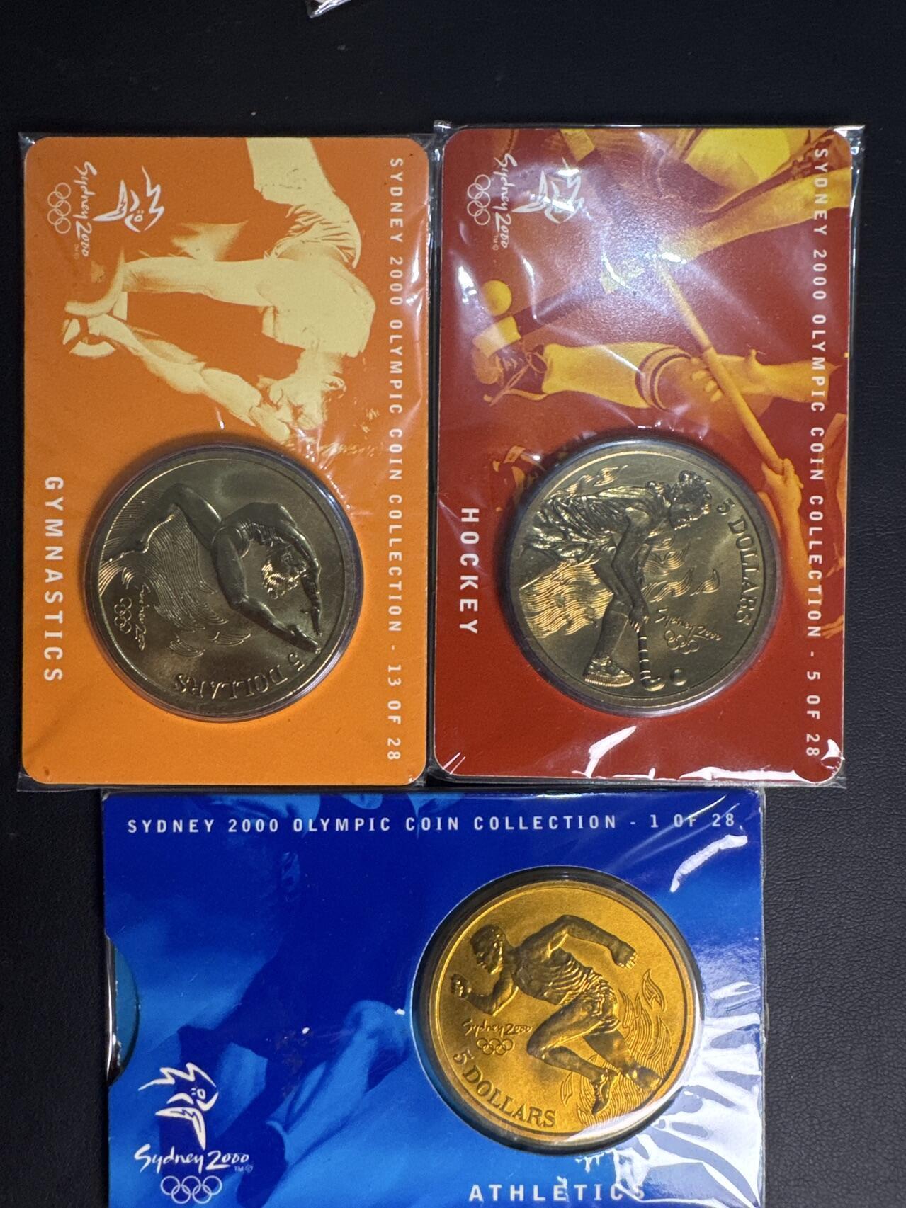 ❤️【币观天下】❤️ 第329期钱币拍卖- 2025.10.31周五晚上6点半场-长期征集拍品 澳大利亚奥运会7枚铜币