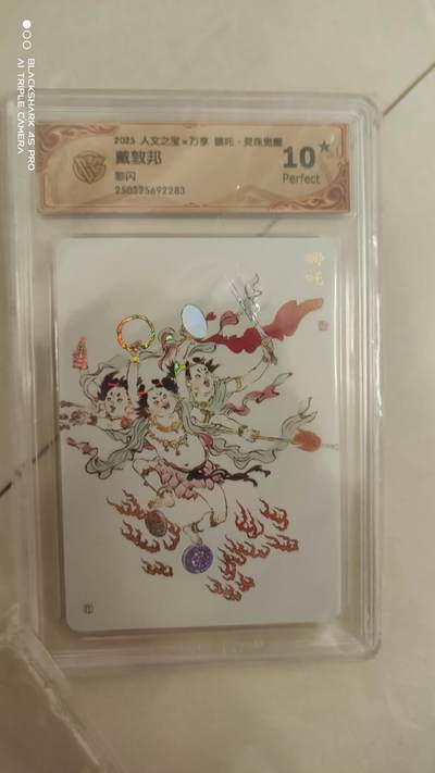 卡牌实验室开始实验 - 戴敦邦  哪吒 彩闪 10星