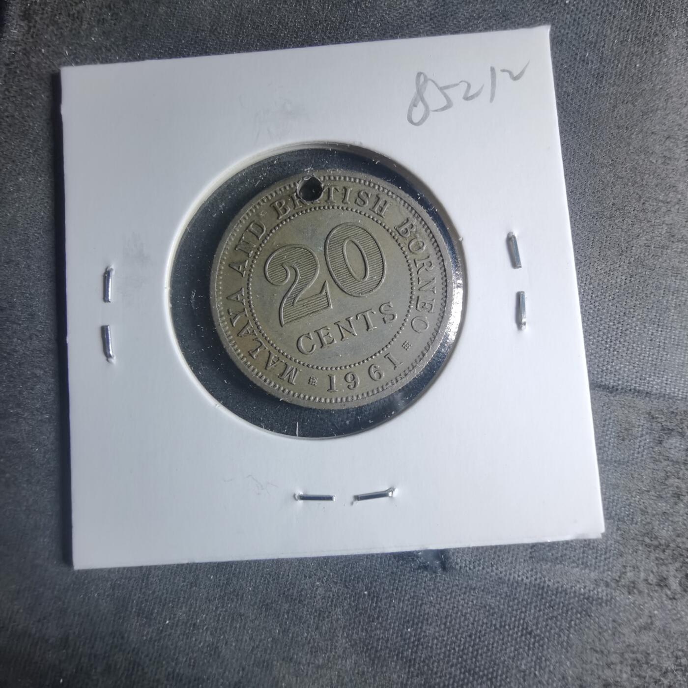 沼泽如烟--第885场 英属马来亚婆罗洲1961年十分