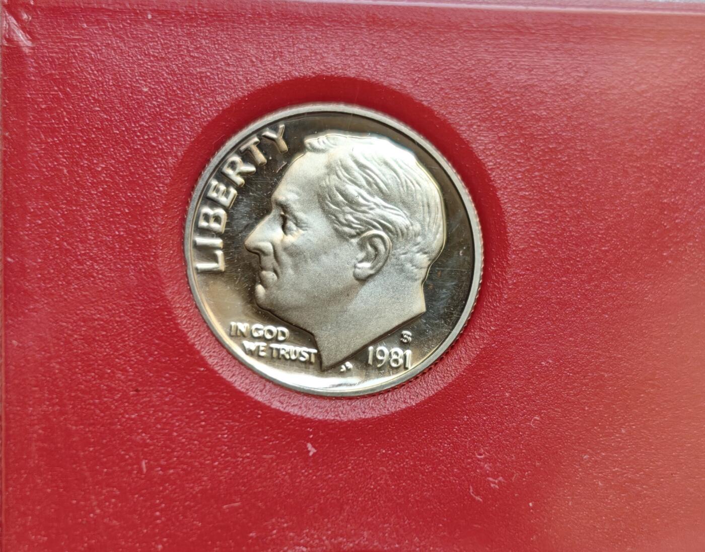 瓶子🏺第214期拍卖会  美国1981年精制6枚套原盒