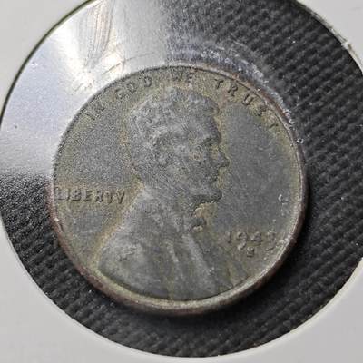 KK钱币收藏小铺  第360场  2月预留时间 周末发货 - 1943美国1分 铁美分