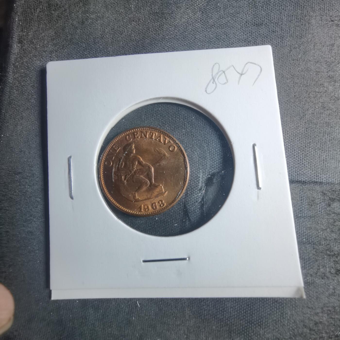 沼泽如烟--第885场 菲律宾1963年一分