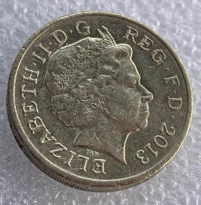 外国优质纪念币银币，周六晚上九点倒数截拍，满百包邮，可寄存半年，喜欢朋友微信扫描二维码可直接参拍 - 英国水仙花1镑