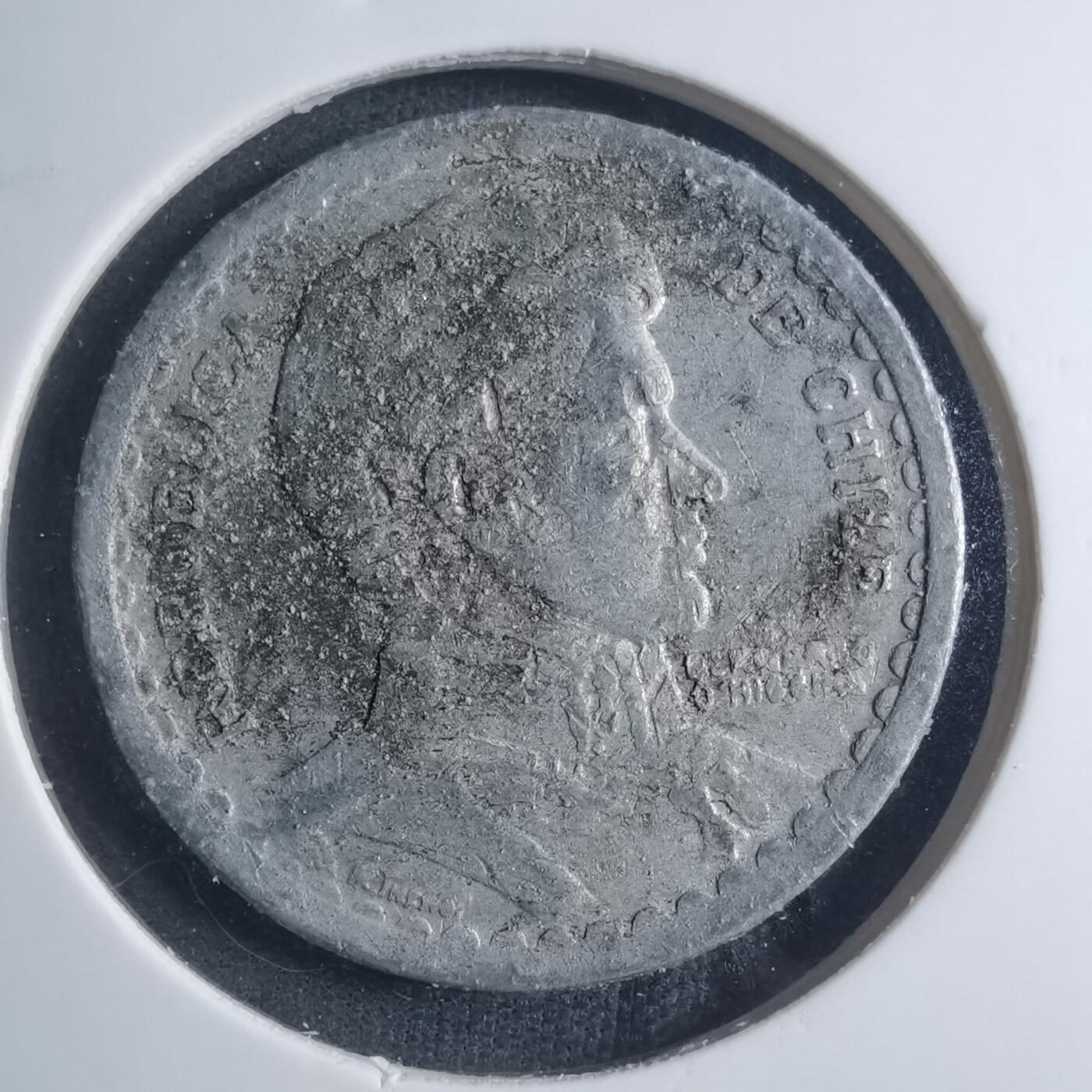 沼泽如烟--第885场 智利1954年1比索