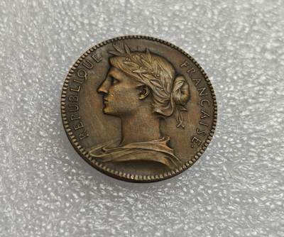 瓶子🏺第214期拍卖会 -  20世纪初期法国天文JETON铜质代币章