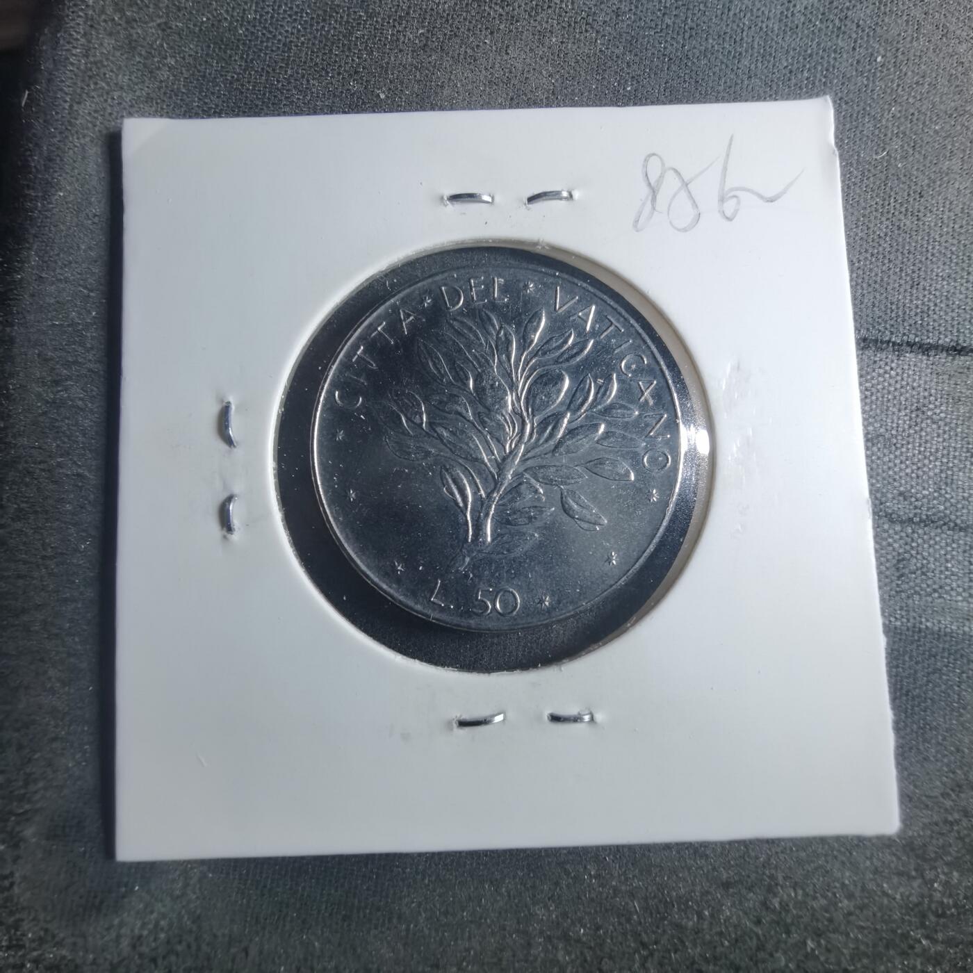 沼泽如烟--第885场 梵蒂冈50里拉