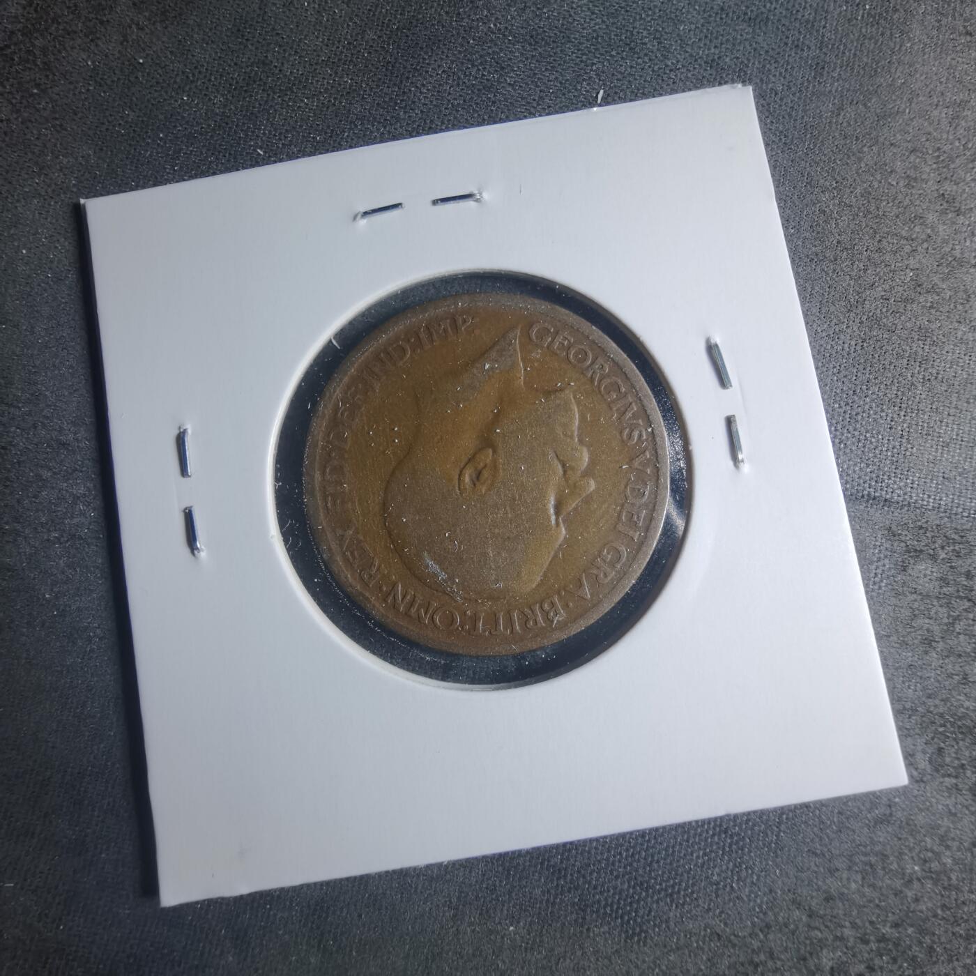 沼泽如烟--第885场 英国1916年1便士