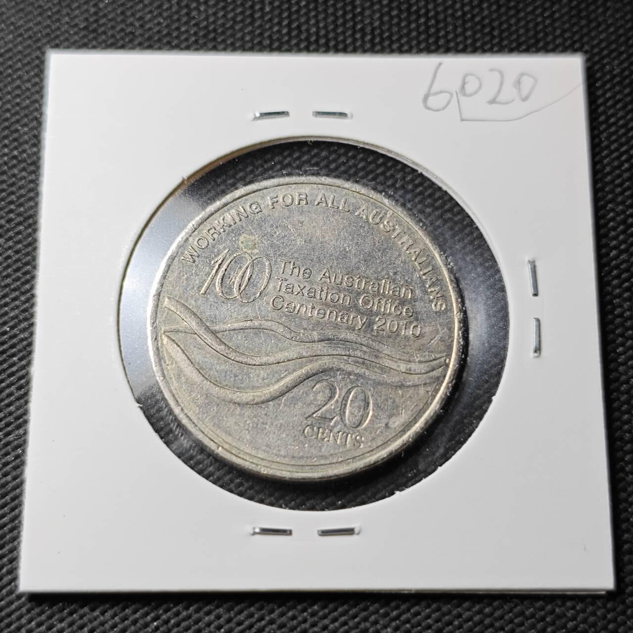 KK钱币收藏小铺  第360场  2月预留时间 周末发货  澳大利亚20分纪念币