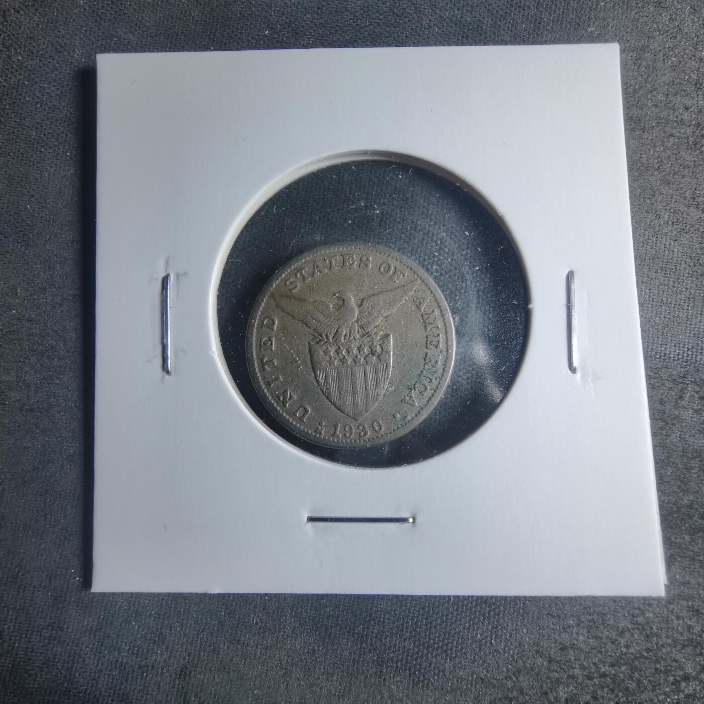 沼泽如烟--第885场 菲律宾1930年五分