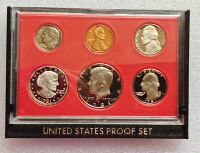 瓶子🏺第214期拍卖会 -  美国1981年精制6枚套原盒