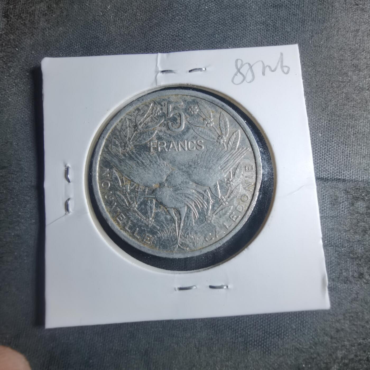 沼泽如烟--第885场 法属新喀里多尼亚1991年5法郎