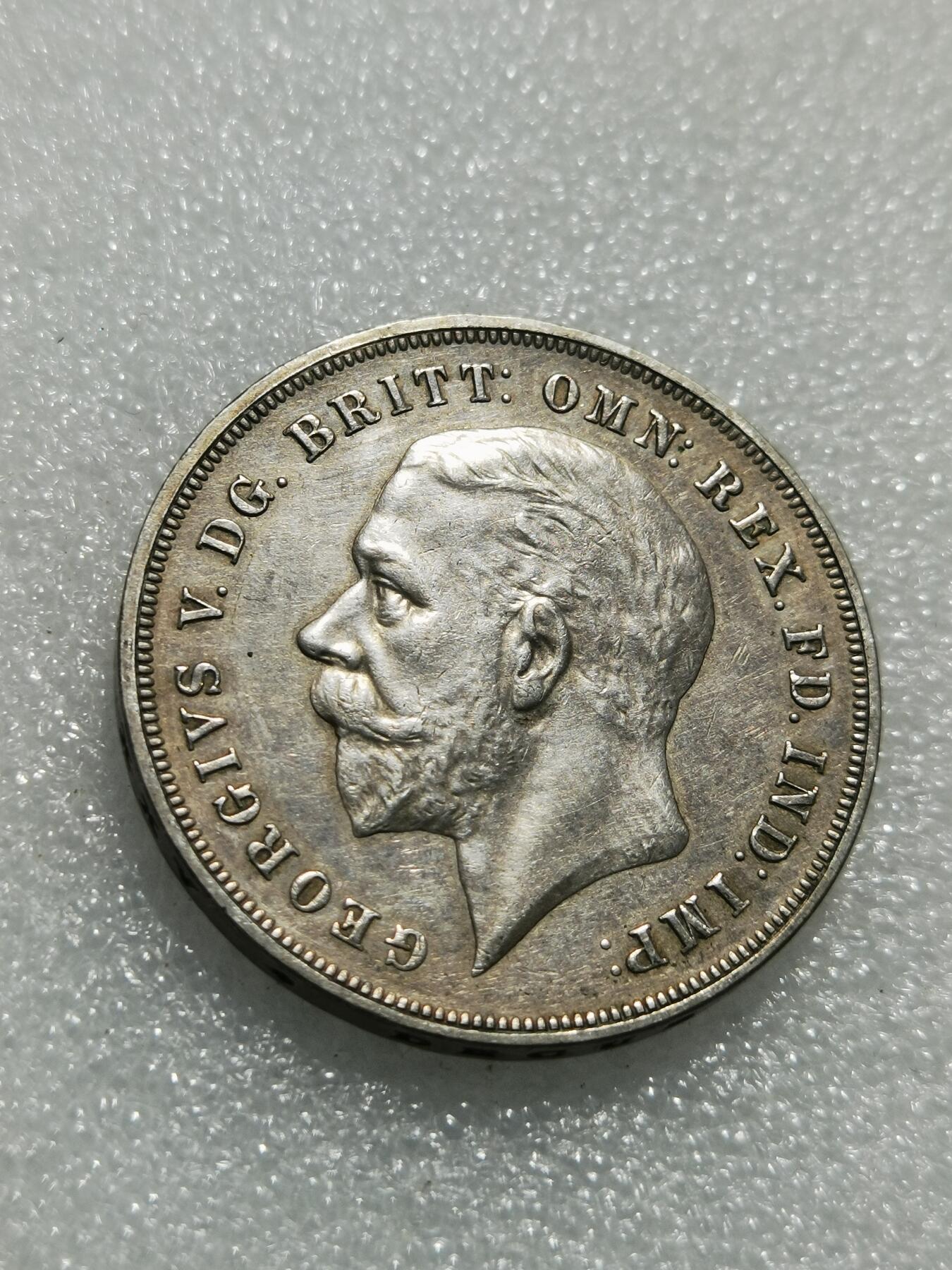 天下钱庄专场欢迎参拍 英国乔治五世木马剑银币