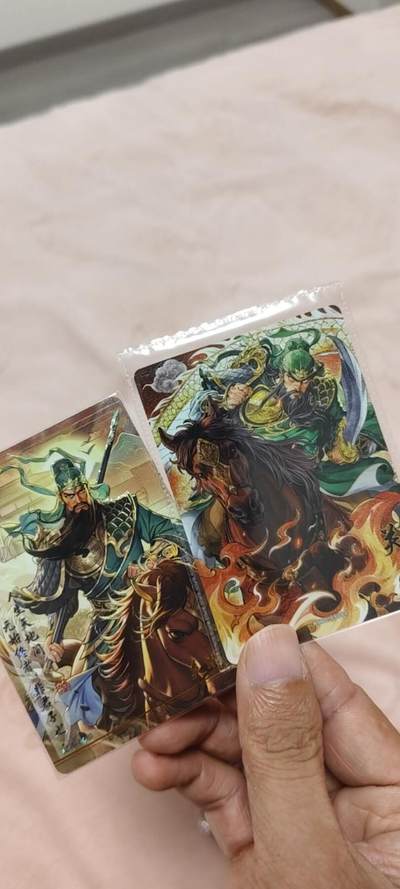 秋原瞳的小店第二十七期（持续收拍，11月秋意正浓，冬欲近，暖心囤卡好时光） - 卡游三国关羽浮生如梦关羽➕流芳传韵关羽一组